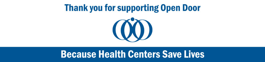 Donate to Open Door | Because Health Centers Save Lives