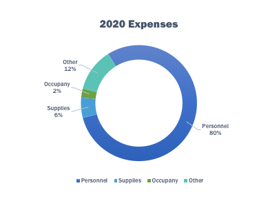 Open Door Family Medical Center 2020 Expenses